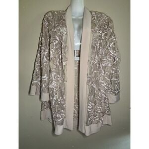 R & M Richard's Sheer Dress Jacket Size Medium